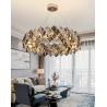 Buy cheap Led chandelier Living room decoration simple dimmer round hanging crystal lamp(WH-CY-184) from wholesalers