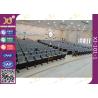 Buy cheap 18mm Plywood Hardwood Outer Lecture / Church Hall Chairs With Low Back Floor Mounted from wholesalers