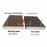 140mm*25mm General Size Outdoor Recycled Plastic Lumber Decking Flooring Boards