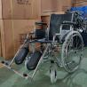Buy cheap Multifunctional Folding Steel Wheelchair With Detachable Desk Armrest Elevating Footrest from wholesalers