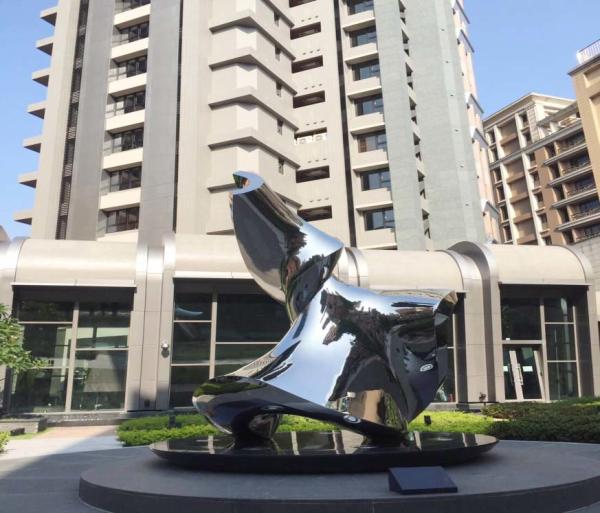 Buy cheap Large Metal Modern Abstract Sculpture Stainless Steel Good Corrosion Resistance from wholesalers