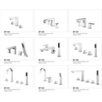 Buy cheap Modern Pretty Bathroom Accessories Deck Mounted Brass Bathroom Faucets product