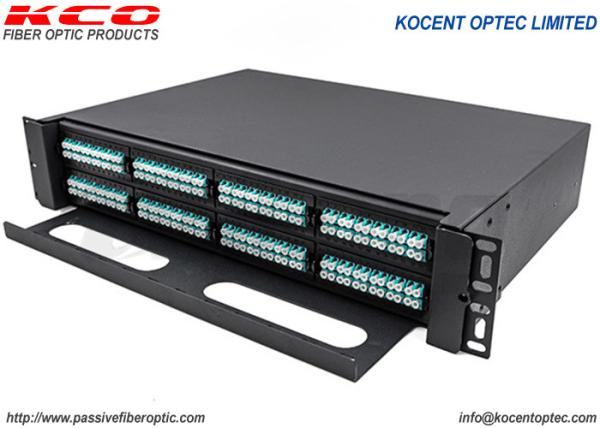 Buy cheap 19 Inch 2U MPO Patch Panel 192 Core MTP Rack Mount ODF LC Duplex from wholesalers