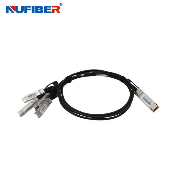 Buy cheap QSFP+ To 4x10G Direct Attach Copper Twinax Cable 40Gb/S from wholesalers