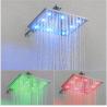 Buy cheap Easy Install Shower Wall Faucet Wear / Corrosion Resistant With Colorful LED Light from wholesalers