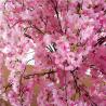 Buy cheap OEM Pink 130cm Height Faux Cherry Blossom Tree Fiberglass Plastic from wholesalers