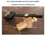 DN50 CB/T3778 SOUNDING VALVE SELF CLOSING THREADED ENDS SOUNDING COCK THREADED