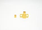 SMP RF Female Right Angle Coax Connector Compact Size