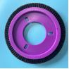 Buy cheap Lk Stenter Machine Parts Brush Wheel Purple Plastis Body Black Nylon Hair 3 Holes Easy Installation from wholesalers