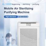 1000m3/h Commercial Hepa Air Filters 150W 99.5% UV Disinfection Air Purifier