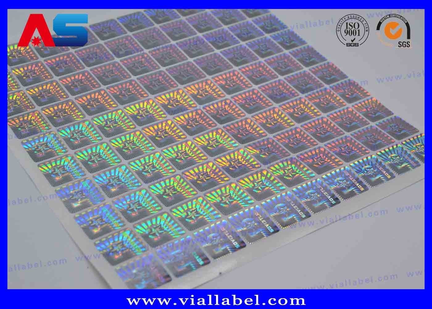 Custom Design Anti Fake Hologram Security Sticker