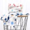 Buy cheap Personalized Bamboo Muslin Swaddle Blankets Eco Printing For Newborns from wholesalers