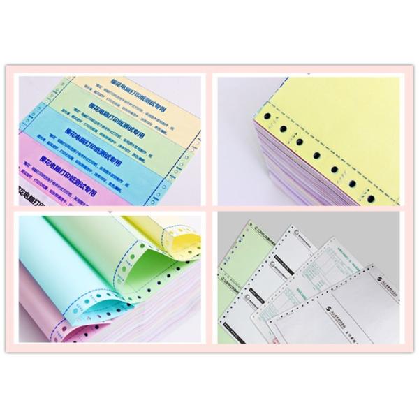 Colorful 48g 50g NCR Carbonless Copy Paper For Office Printing Paper