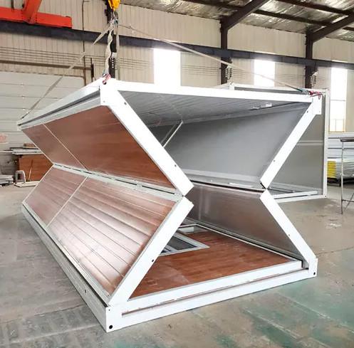 Buy cheap Steel Structure Container House Foldable Rock Wool / Glass Wool Insulation from wholesalers
