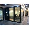 Buy cheap High Durability Clear Movable Glass Partition Walls Sound Insulation from wholesalers