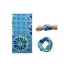 Buy cheap Blue Dandelion Cycling Headwear , Motorcycle Headgear Sweat Absorption from wholesalers