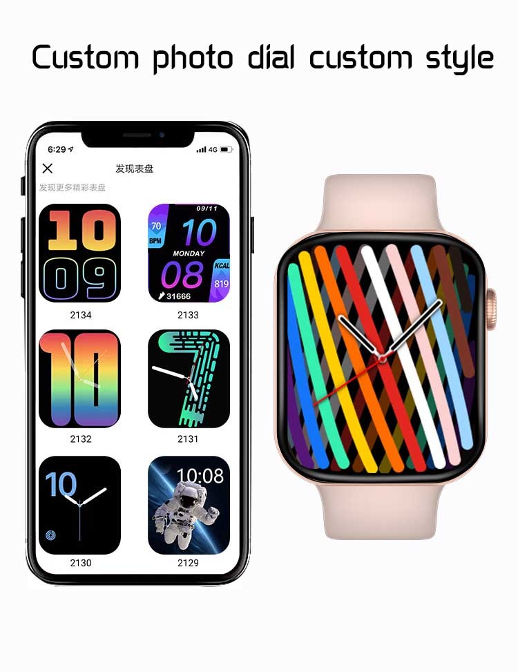 44mm Fitness Android Compatible Smartwatch With Sleep Tracker And Blood Pressure