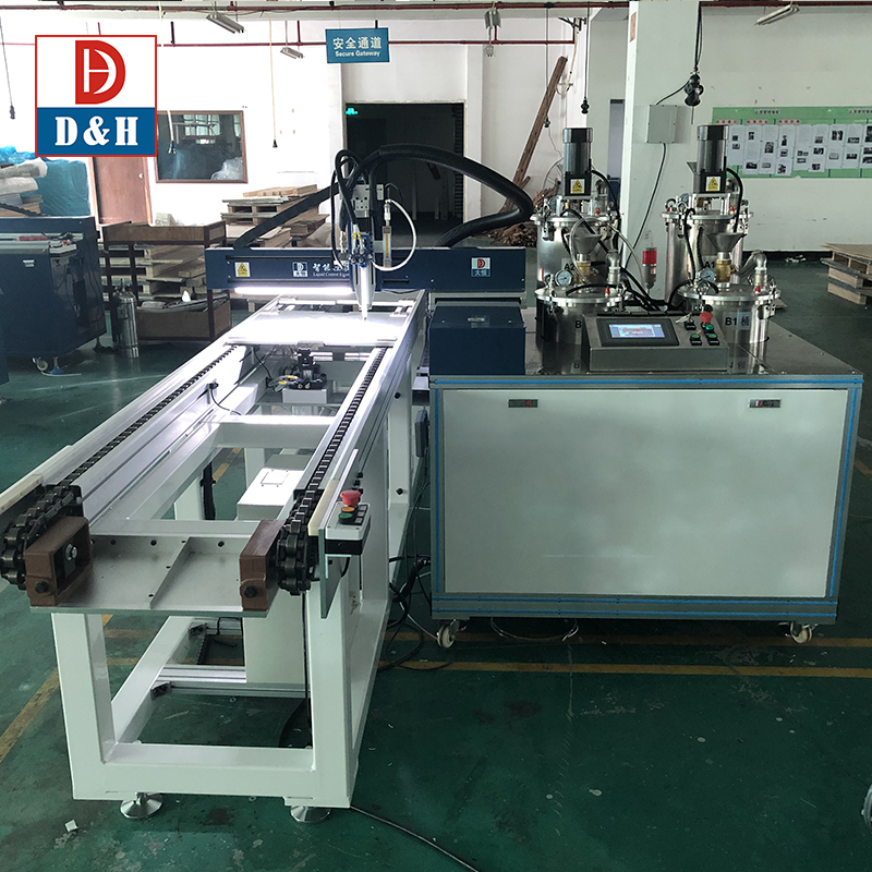 AB Epoxy Mixing Stirring Machine Automatic Polymer Resin System for Potting Electronic