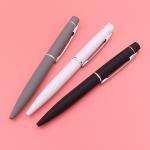 Buy cheap High End Business Metal Twist Ballpoint Pen Soft Coating Pen Barrel Ball Pen Office Supplies from wholesalers