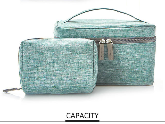 Multifunctional Polyester Cylinder Bucket Makeup Bag Case