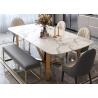 Buy cheap ISO9001 Luxury Marble Dining Table from wholesalers