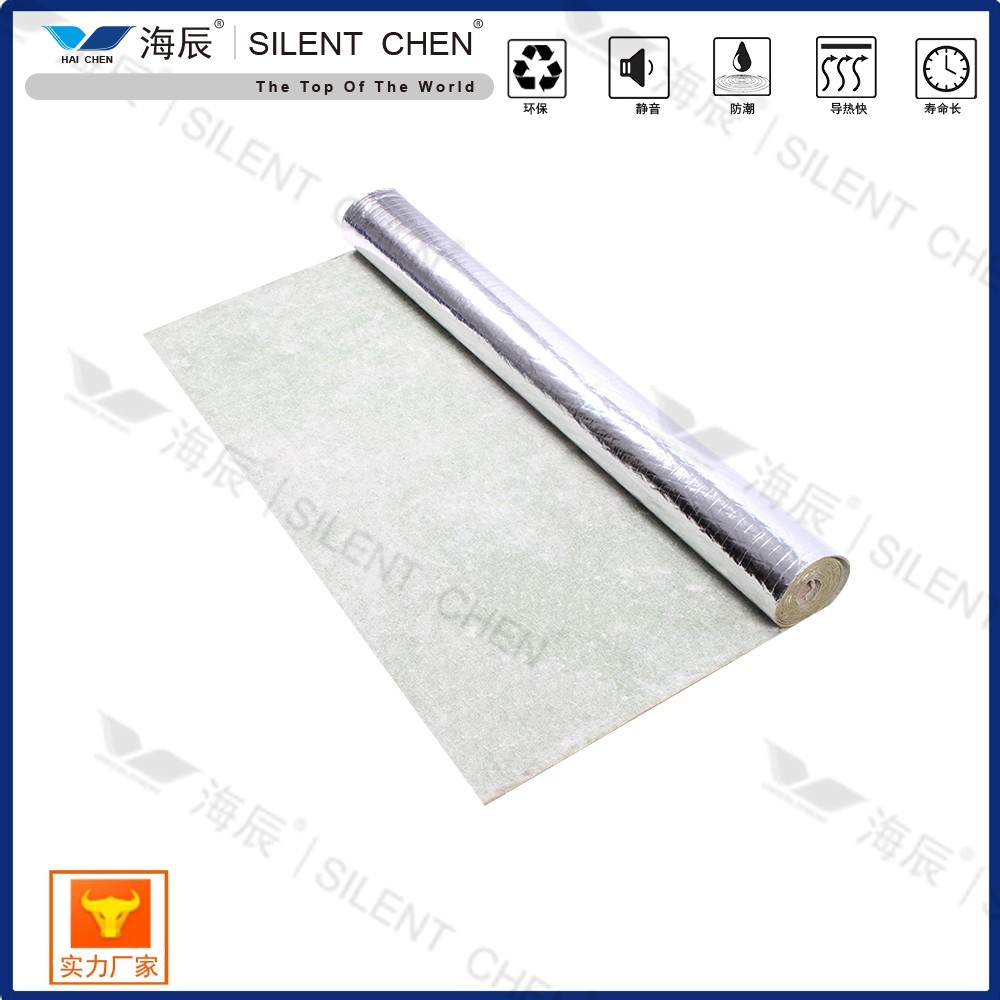 2mm Thermal Insulation Flooring Rubber Carpet Underlayment 0.4w/Mk
