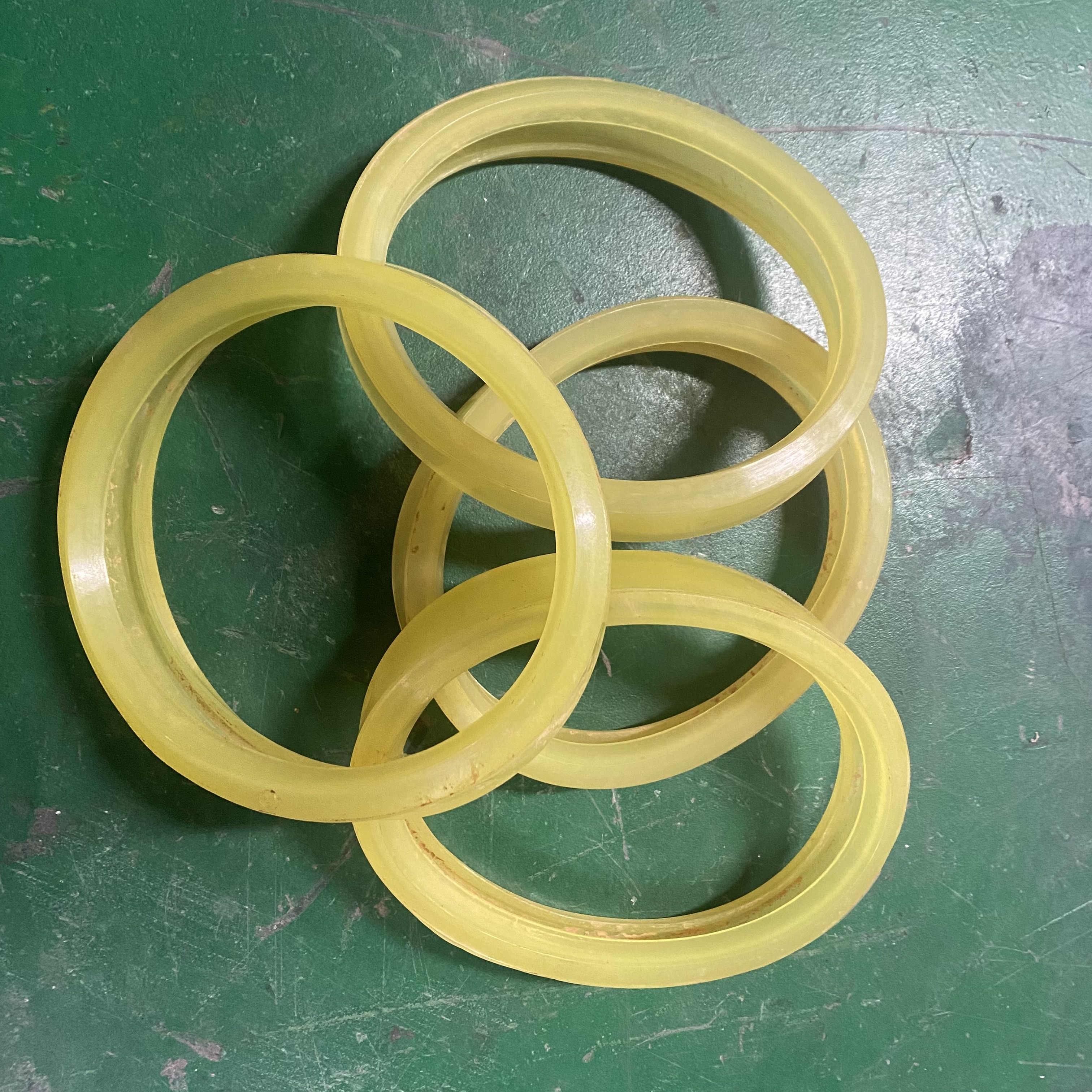125 150 180mm Yellow Rubber Ring SANY/XCMG Zoomlion PM Concrete Pump Accessories For Concrete Pumping Spare Part