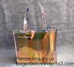Holographic PVC Tote Bag,Shoulder Bag Laser Hologram PVC Shopping Tote Bag Lady