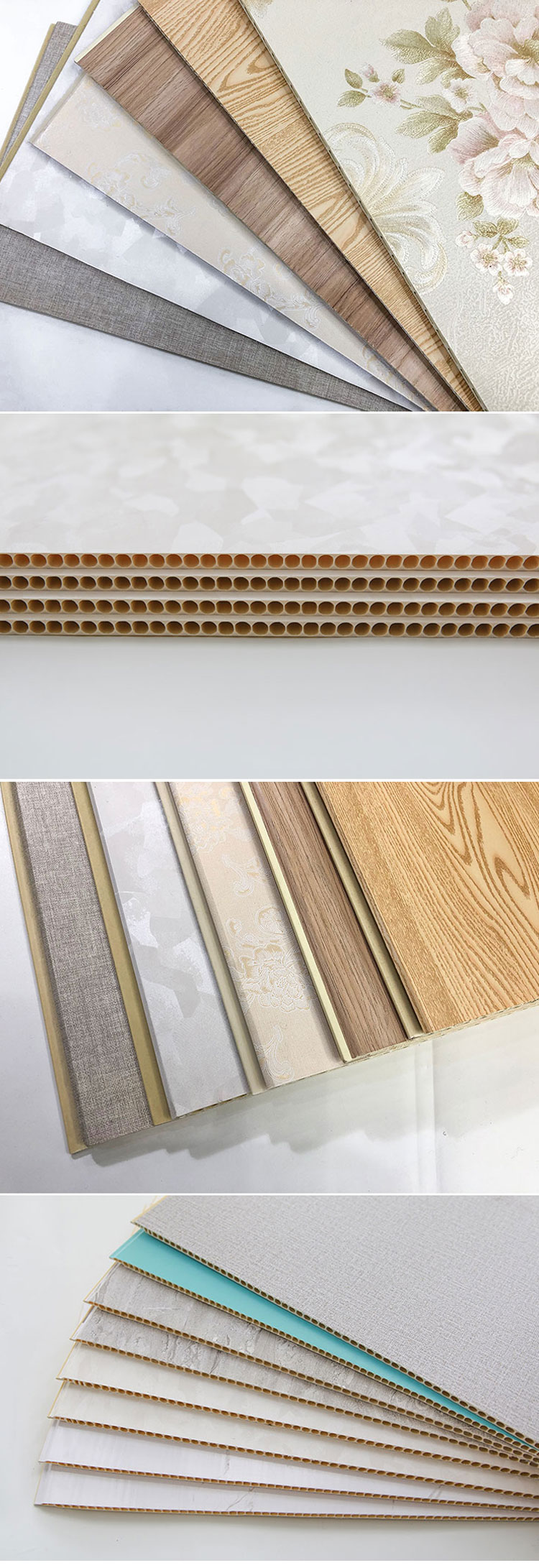 Interior Decorative PVC Wall Decorative Panel Bamboo Ceiling Board