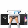 Buy cheap Large RGB Wireless Charging Gaming Mouse Pad 10W 12 Preset Mode LED Strips from wholesalers