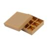 Buy cheap Recyclable Gold Foil Food Paper Gift Box Customizable Candy Chocolate Box from wholesalers