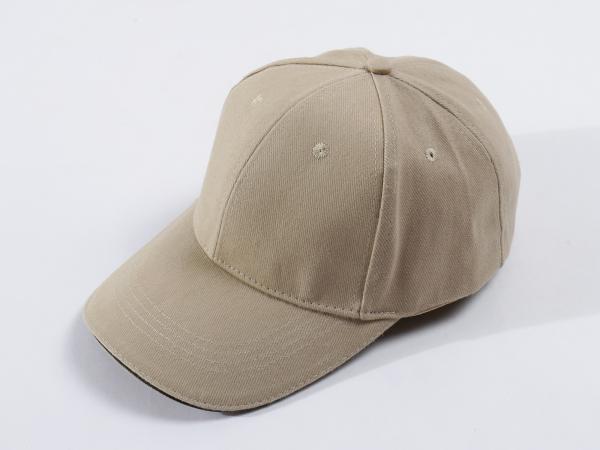 Buy cheap Custom Logo 6 Panel Fitted Free Size Women Men Outdoor Cotton Hot Selling Kahki Color Baseball Cap from wholesalers