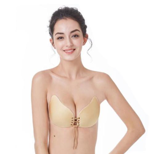 Buy cheap Niris Lingerie Invisible Polyamide New Arrival Wide Color Seamless One-piece Silicone Backless Strapless Bra from wholesalers