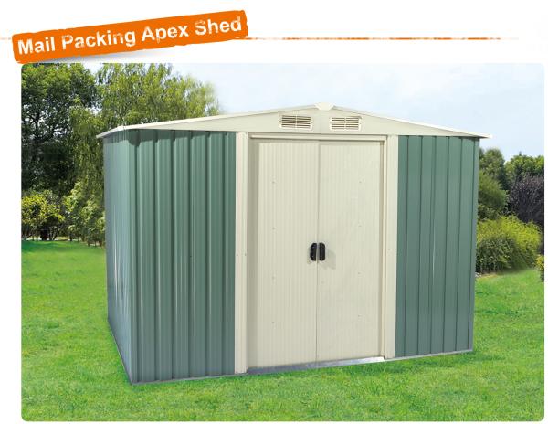 Buy cheap Professional Steel Garden Sheds Easy Assembly Resist Scratch Moistureproof from wholesalers