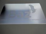 0.3mm Metal Membership Card 304 Steel Laser Engrave Bespoke Logo