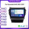Buy cheap GPS Navi 2din Android 12 Car Radio Auto Radio For Hyundai Santa Fe 3 IX45 2013-2017 from wholesalers