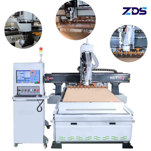 Buy cheap 24kw Panel Furniture CNC Router Heavy Duty Multi Purpose Wood Carving Machine from wholesalers