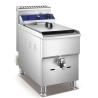 Buy cheap LPG Fast Food Kitchen Equipment , 17L Countertop Propane Deep Fryer from wholesalers