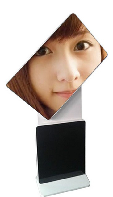 32" inch LED floor stand rotating totem monitor digital signage display with Android OS