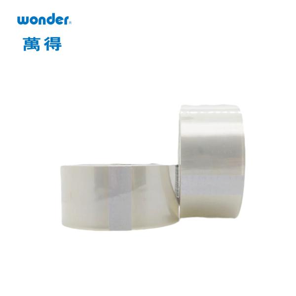 Buy cheap Yellowing Resistant BOPP Packaging Tape 50mm Width Clear Crystal from wholesalers