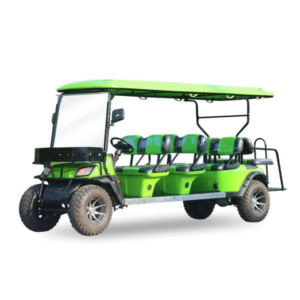 Buy cheap 72V Hunter Custom Electric Golf Carts Eight Passenger 850KG Weight from wholesalers