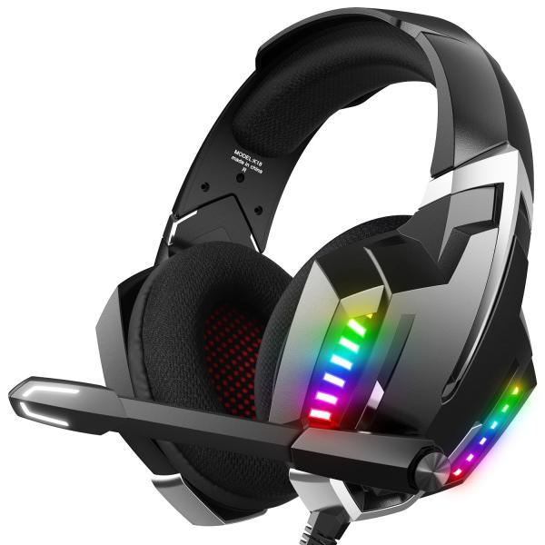 Buy cheap RGB Surround 2.2m Wire 20000Hz Sound Gaming Headset For PS4 from wholesalers