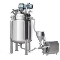 Buy cheap Cream Paste Jam Cosmetics Homogenizing Equipment Vacuum Homogenizing Mixer product