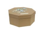 Hexagon Shaped Paper Craft Gift Box New Design