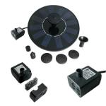 Outdoor Garden Solar Fountain Pump Waterfall for Pool Bird Bath Decorative