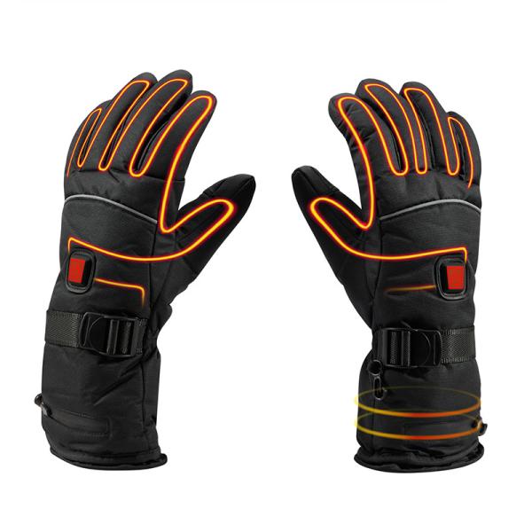 Buy cheap Winter Motorcycle Ski Battery Rechargeable Electric Heated Gloves from wholesalers
