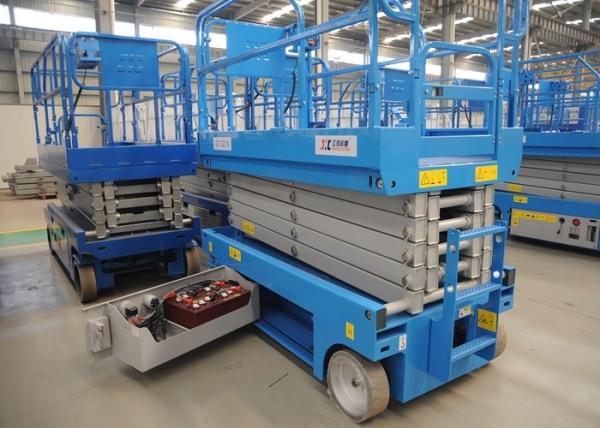 Buy cheap GTJZ 14m 300kg Hydraulic Lifting Platform Manganese Steel Mobile Aerial Platform from wholesalers