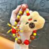 Buy cheap Bunny Faux Fur Pompom Keychain Car Handbag Lovely Cute Plush Keychain from wholesalers