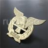 Buy cheap Golden Eagle Badge, Cutout Eagle Flying Badge Customized, Eagle LOGO Badge Brooch Custom from wholesalers