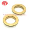 Buy cheap Glossy gold 21x12x4.5mm Nickle free High quality brass metal shoe eyelets and grommet for clothing from wholesalers